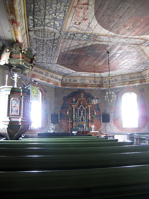 Älgarås kyrka, interno