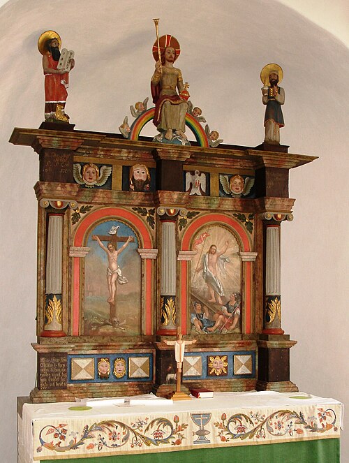 Slättåkra kyrka, interno