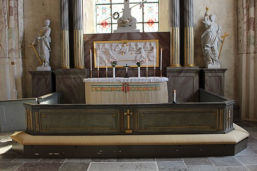Bälinge kyrka, interno