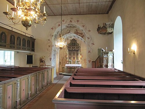 Farstorps kyrka, interno