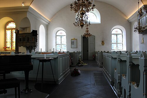 Fleninge kyrka, intérieur