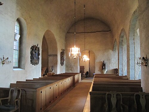Heda kyrka, intérieur