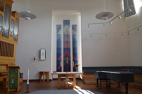 Lambohovskyrkan, intérieur