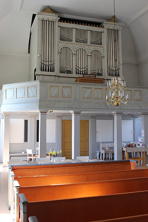 Rådmansö kyrka, intérieur