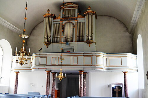 Tåby kyrka, interno