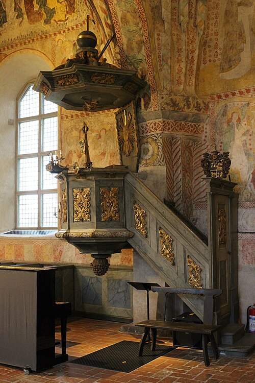 Edebo kyrka, intérieur