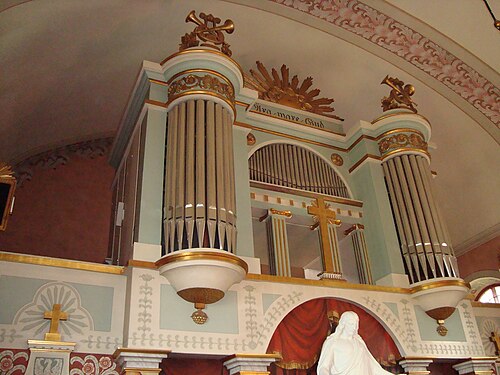 Garpenbergs kyrka, interno