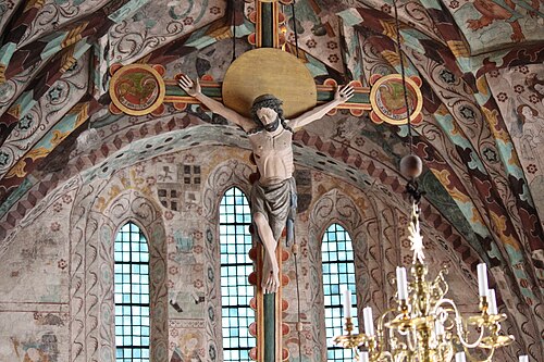 Härkeberga kyrka, interno