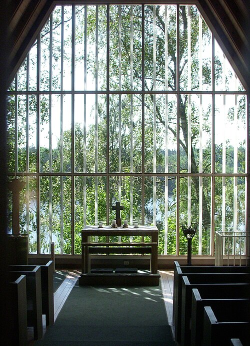 Lida idrottskyrka, interno