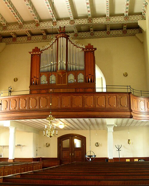 Nås kyrka, interno