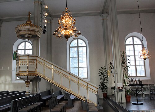 Siljansnäs kyrka, interno