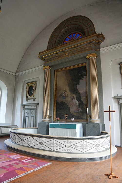Röks kyrka, interno