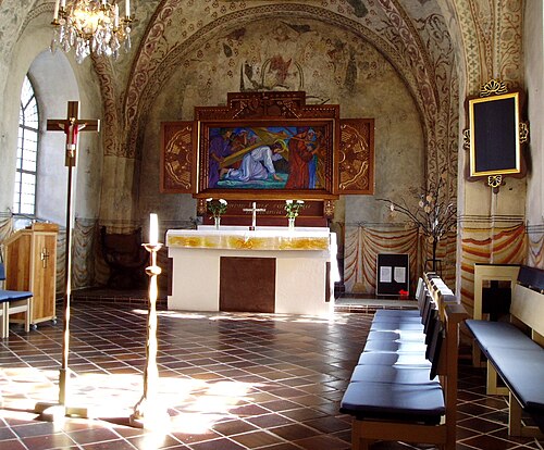 Torshälla kyrka, interno