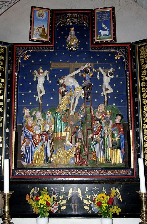 Bosjöklosters kyrka, interno