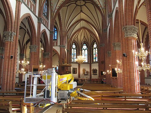 Gustav Adolfs kyrka, intérieur