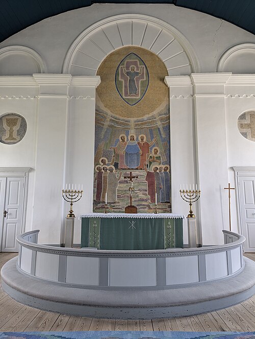 Knäred kyrka, intérieur