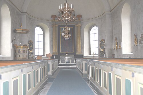 Konungsunds kyrka, interno