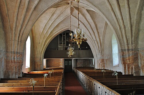 Moheda kyrka, intérieur