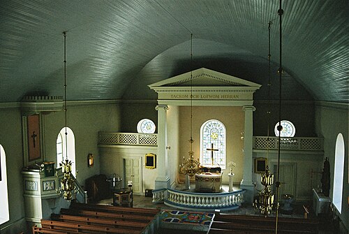 Vårviks kyrka, interno