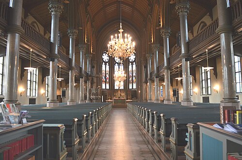 Matteus kyrka, intérieur