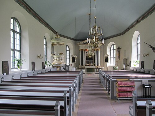 Morups kyrka, intérieur