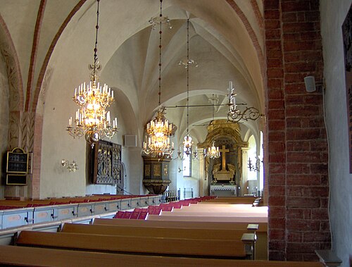 Sollentuna kyrka, interno