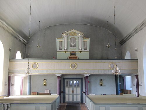 Hycklinge kyrka, intérieur