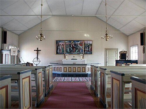 Nianfors kyrka, intérieur