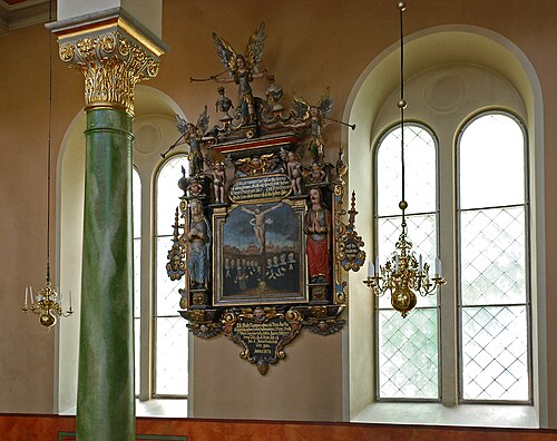 Nora kyrka, interno