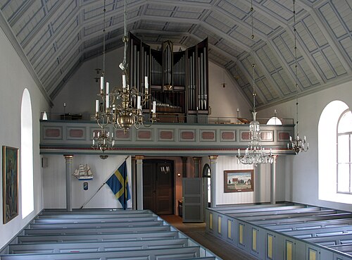 Sturkö kyrka, interno