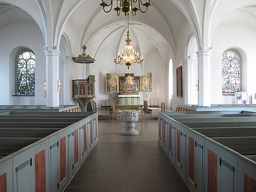 Ängelholms kyrka, intérieur