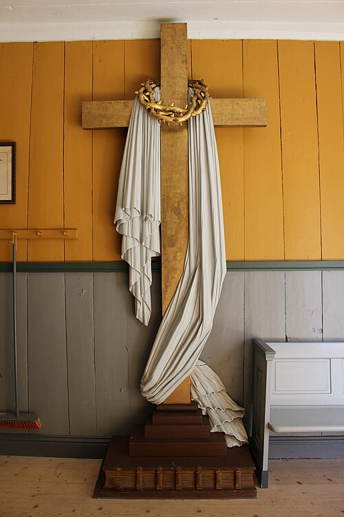 Gräsö kyrka, interno