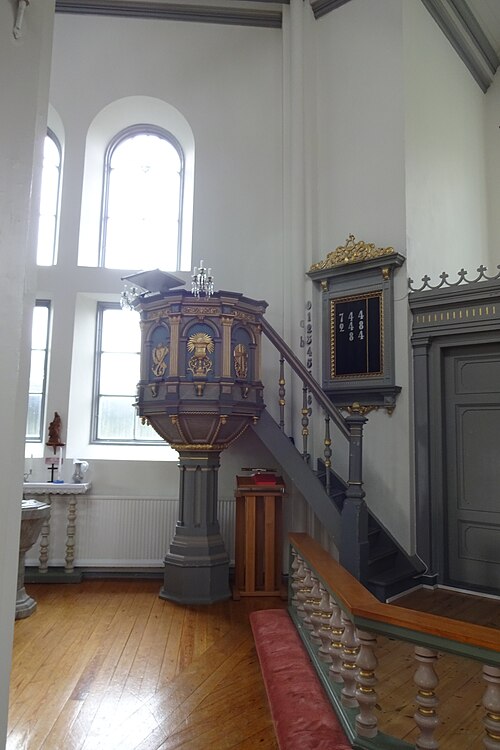 Askums kyrka, interno