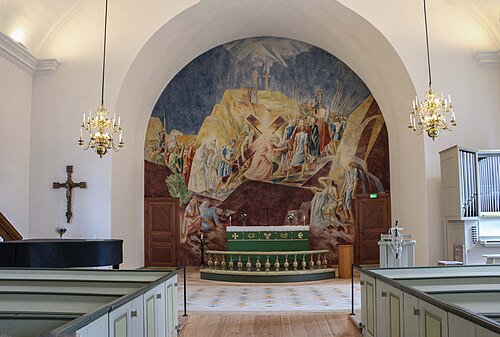 Lösens kyrka, interno