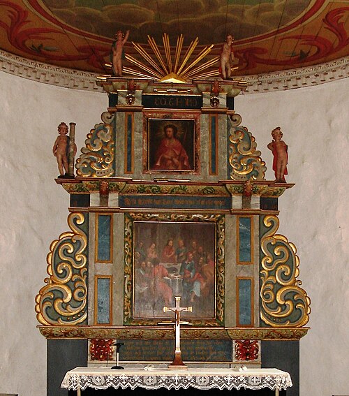 Kvibille kyrka, intérieur