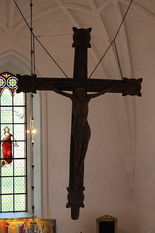 Hjälsta kyrka, interno