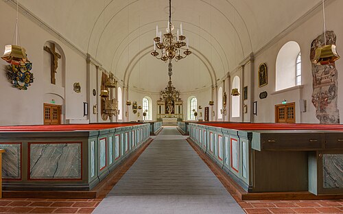 Husby kyrka, intérieur