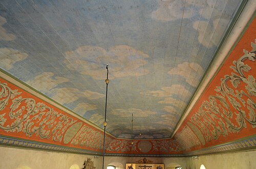 Hömbs kyrka, interno