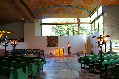 Sankta Birgitta kyrka, interno