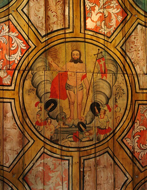 Hedareds stavkyrka, interno