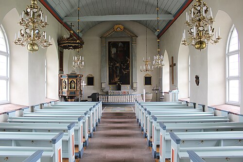Vapnö kyrka, intérieur