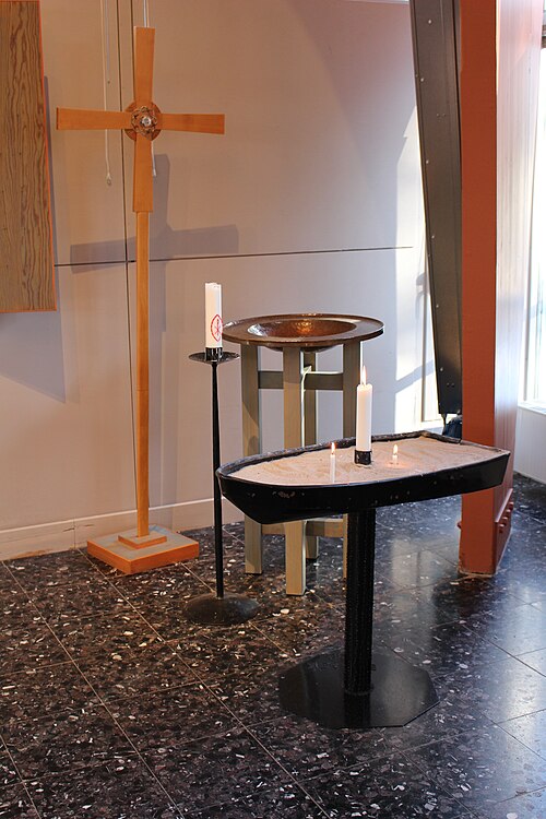 Vendelsö kyrka, interno