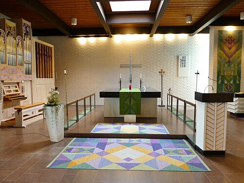 Teleborgs kyrka, interno