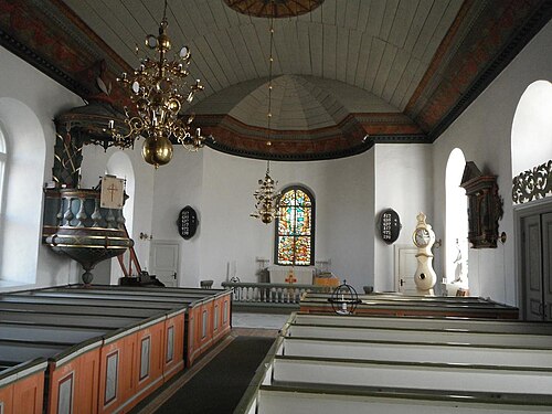 Källsjö kyrka, interno