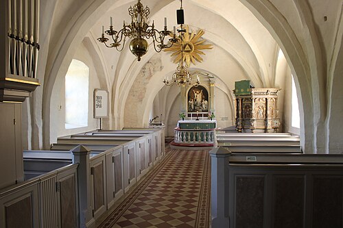 Revinge kyrka, interno