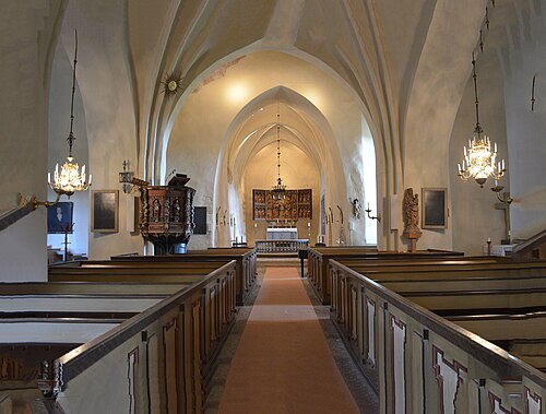 Runtuna kyrka, interno