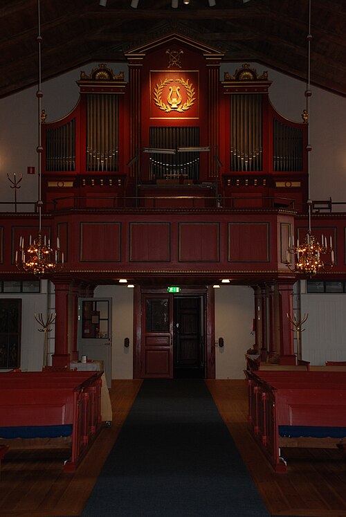 Björketorps kyrka, interno