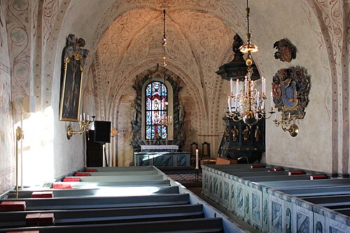 Håbo-Tibble kyrka, interno
