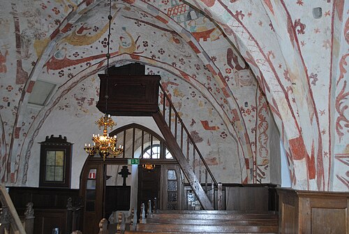 Kågeröd kyrka, interno