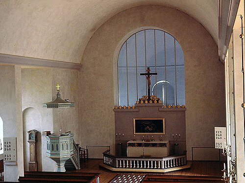 Lemnhults kyrka, intérieur